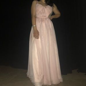 Grecian style prom / bridal / formal gown